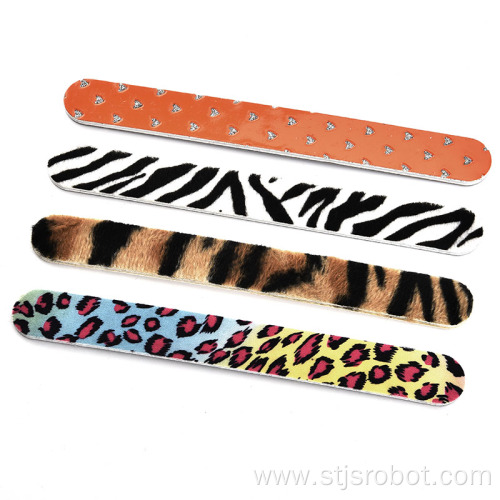 Wholesale colorful Double Side emery boards custom printed manufacture nail file